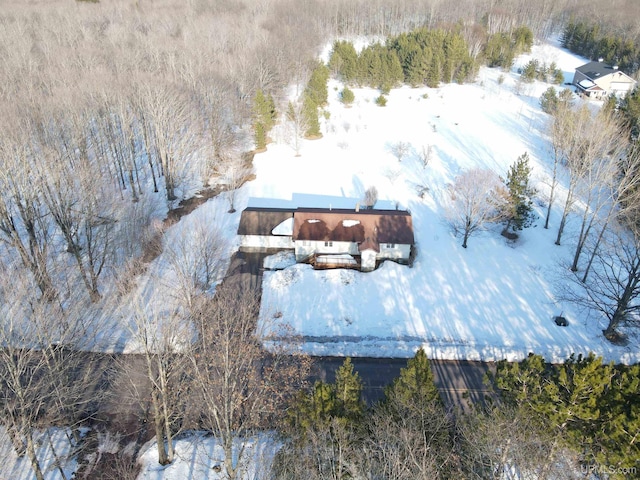 49436 S Superior Rd, Houghton, MI 49931 - view of snowy aerial view