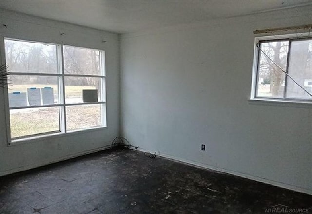 view of empty room