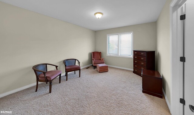 55763 Omni Dr, Shelby, MI 48315 - sitting room with carpet flooring and baseboards