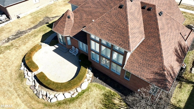 55763 Omni Dr, Shelby, MI 48315 - drone / aerial view