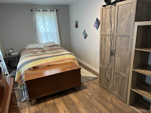 6234 State St, Garden, MI 49835 - bedroom with wood finished floors and baseboards