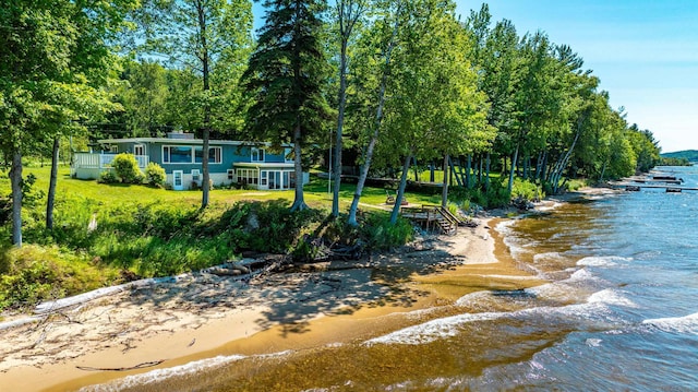 property view of water