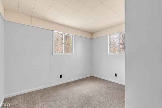 2407 Karen St, Prescott, MI 48756 - empty room featuring carpet floors and baseboards