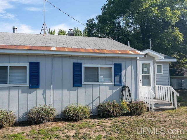 N5352 Pine St, Shingleton, MI 49884 - exterior space with a chimney