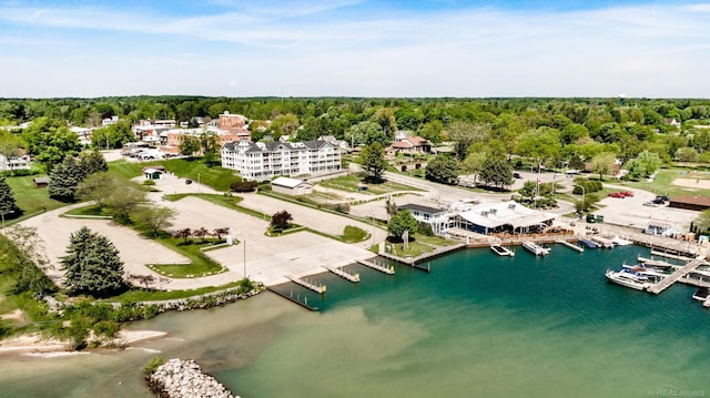 7173 Lake St, Lexington, MI 48450 - bird's eye view with a water view