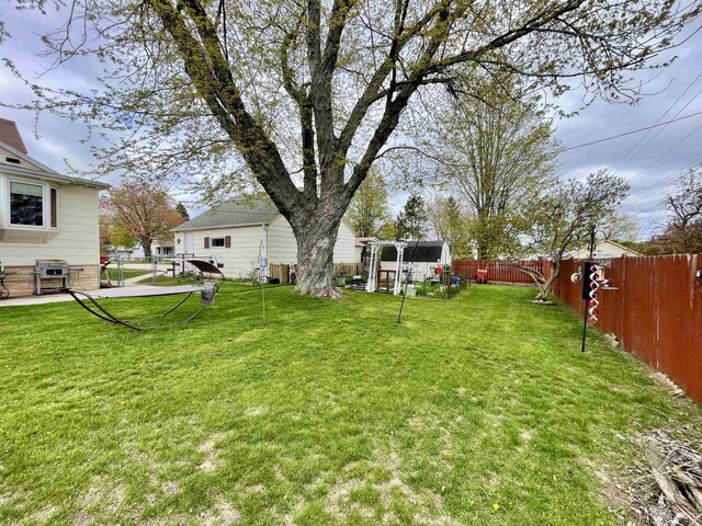 1215 Dakota Ave, Gladstone, MI 49837 - view of yard featuring a playground