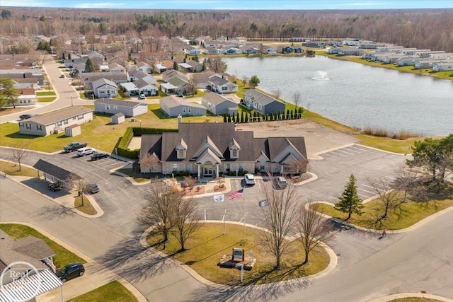 6240 Twin Lakes Dr, Kimball, MI 48074 - drone / aerial view featuring a water view