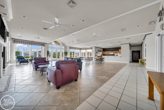 6240 Twin Lakes Dr, Kimball, MI 48074 - common area featuring visible vents