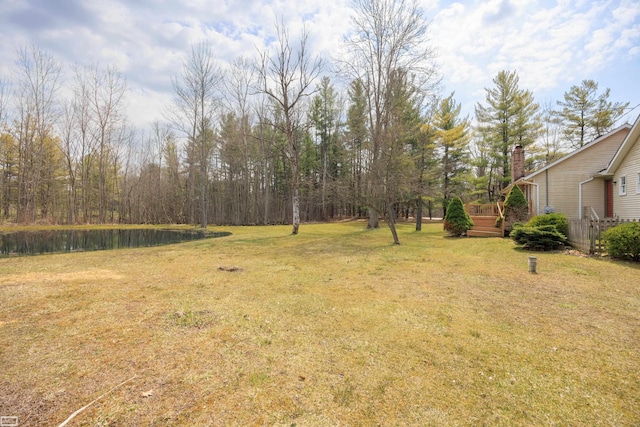 475 S Bartlett Rd, Saint Clair, MI 48079 - view of yard with a deck