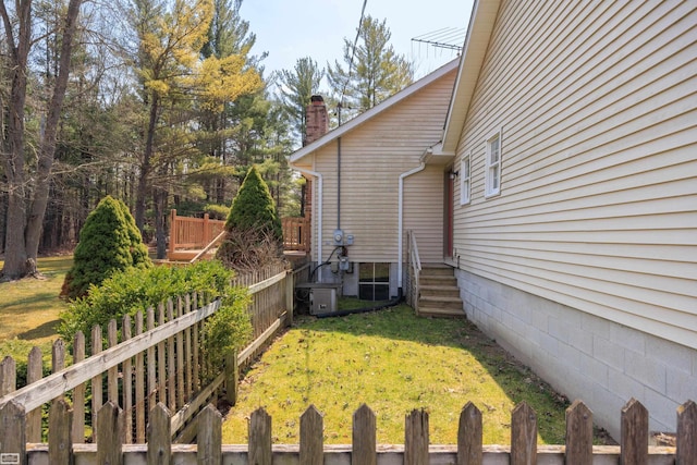475 S Bartlett Rd, Saint Clair, MI 48079 - view of yard with fence