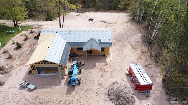 107 Royal Oak Ln, Marquette, MI 49855 - aerial view of property and surrounding area