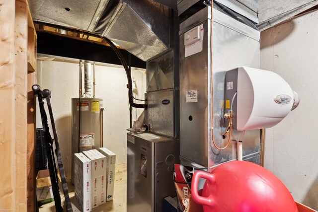 utilities with water heater