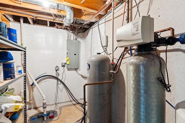 utilities with electric panel