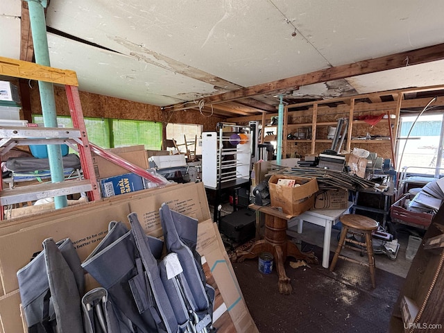 view of storage