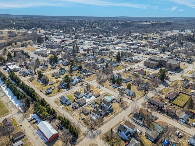 drone / aerial view