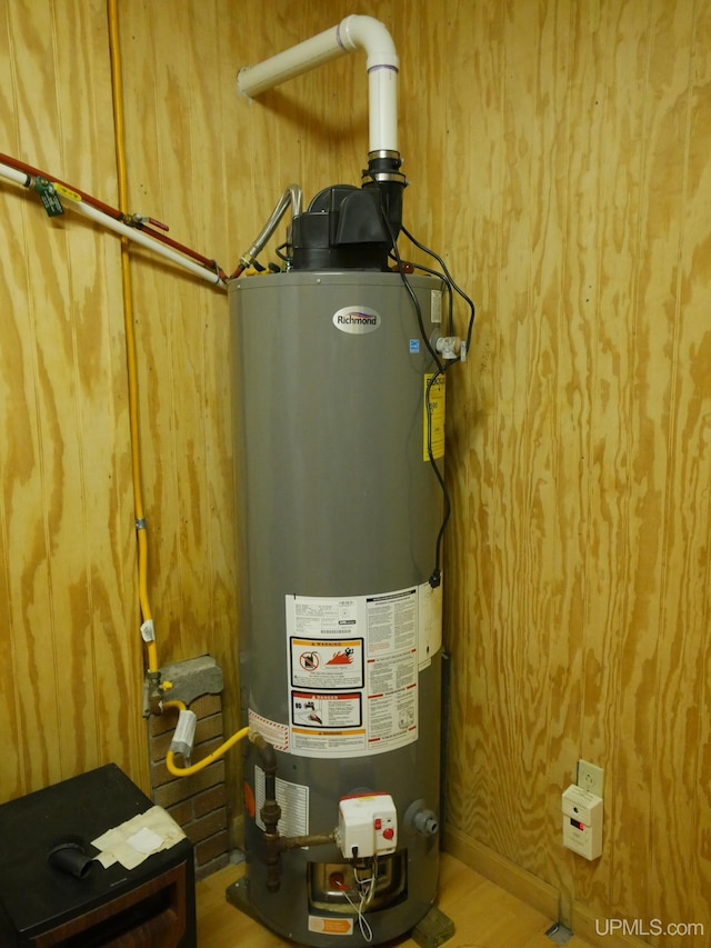 utilities with water heater