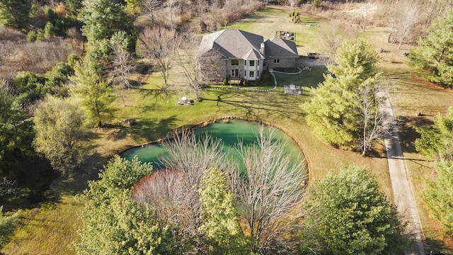 6728 Frith Rd, Smiths Creek, MI 48079 - drone / aerial view featuring a water view