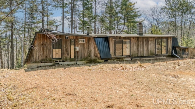 exterior space featuring entry steps