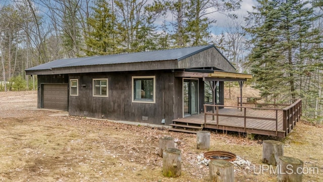 view of outdoor structure