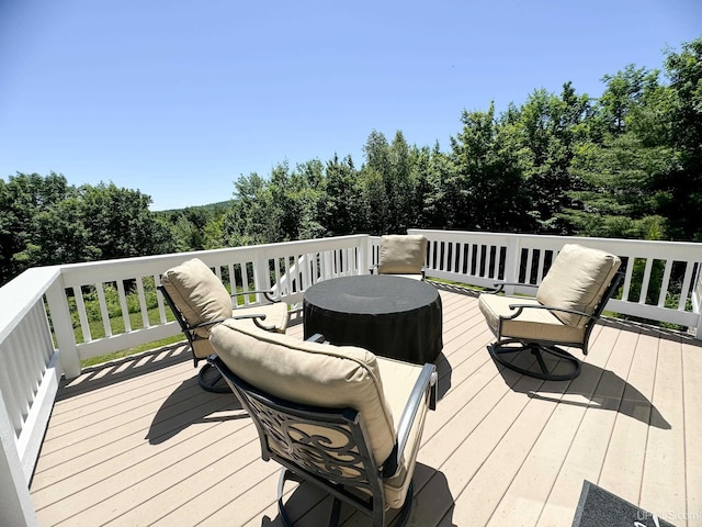 view of deck