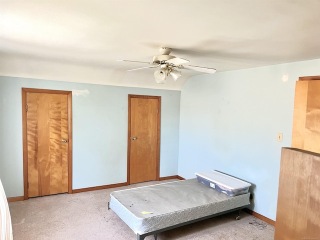 2255 E Sanilac Rd, Carsonville, MI 48419 - bedroom with baseboards and a ceiling fan