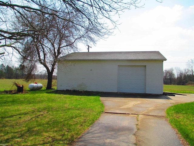 exterior space with driveway