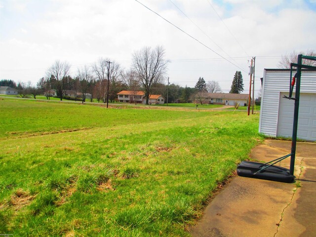 view of yard