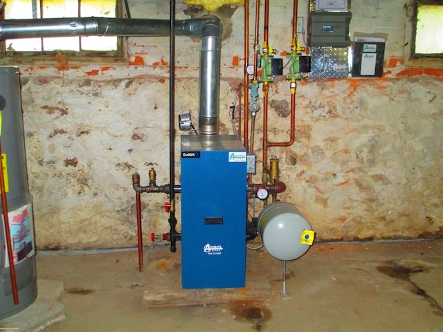 utilities with gas water heater