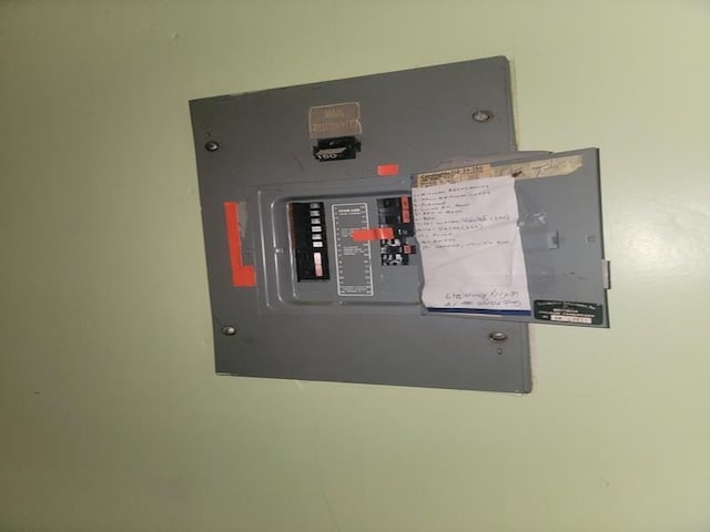 utilities with electric panel