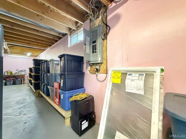 2709 W 6th Ave, Gladstone, MI 49837 - basement with electric panel