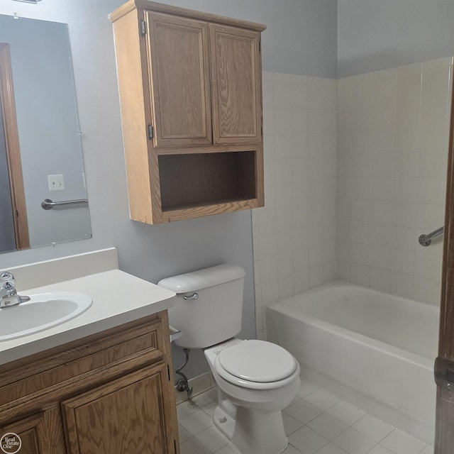 30288 Wedgewood Cir, Roseville, MI 48066 - full bath featuring tile patterned floors, vanity, and toilet