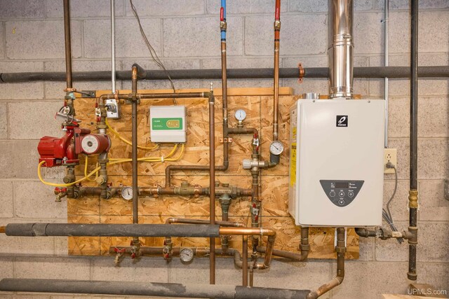 utilities with water heater