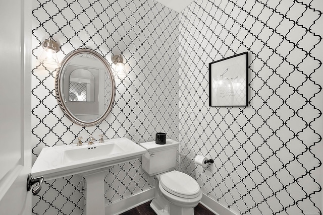 bathroom with toilet