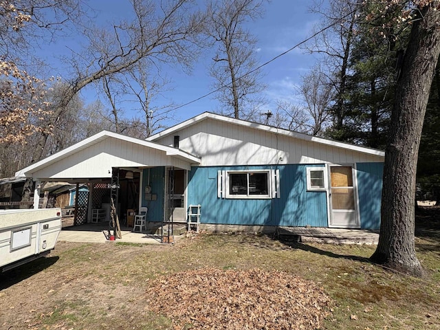 view of front of house