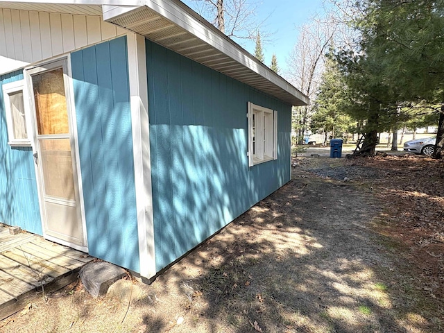 view of property exterior