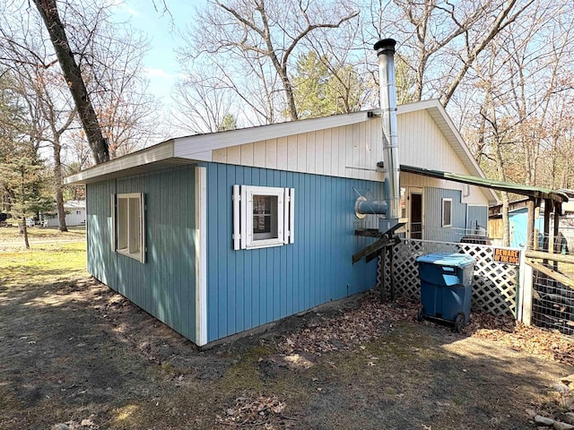 view of property exterior