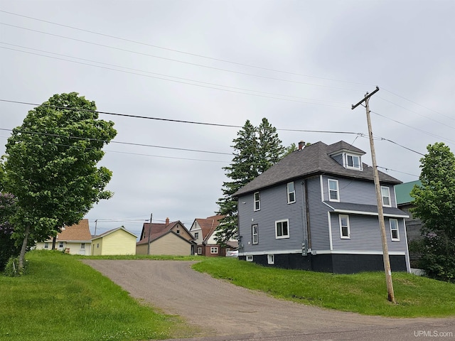 view of side of home