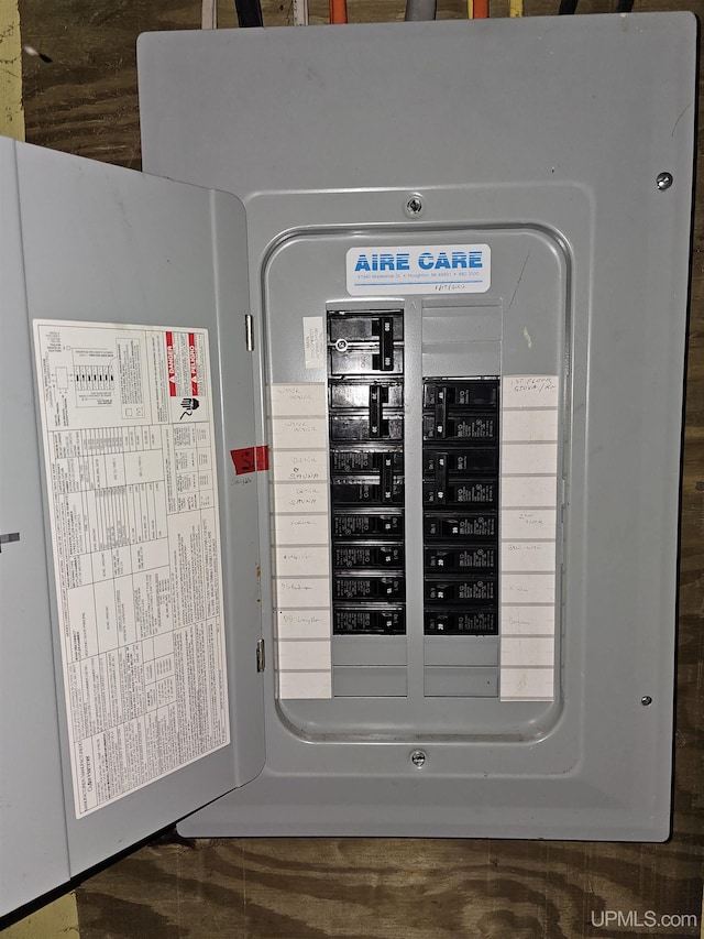 utilities featuring electric panel