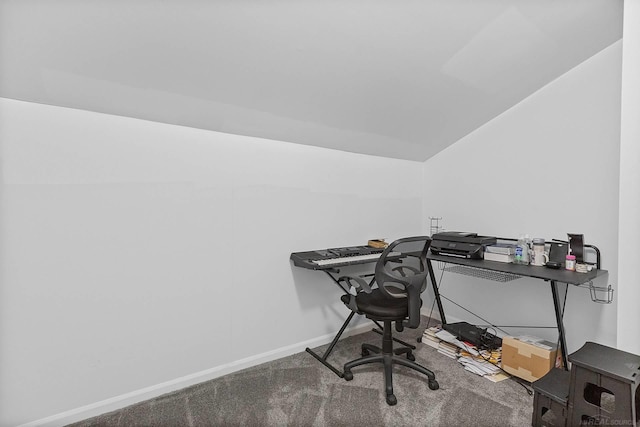 17769 Edloytom Way Unit 253, Clinton Township, MI 48038 - office space with carpet flooring, lofted ceiling, and baseboards