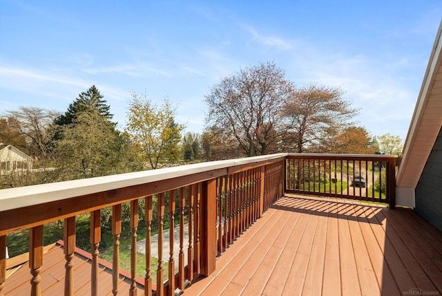 4358 Lakeshore Rd, Lexington, MI 48450 - view of wooden terrace