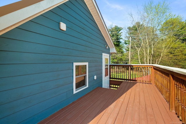 4358 Lakeshore Rd, Lexington, MI 48450 - view of wooden terrace