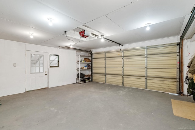 4358 Lakeshore Rd, Lexington, MI 48450 - garage with a garage door opener