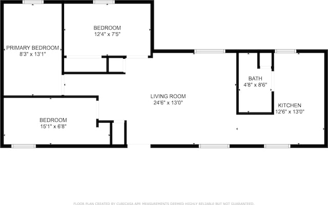 4110 N Clare Ave, Harrison, MI 48625 - plan