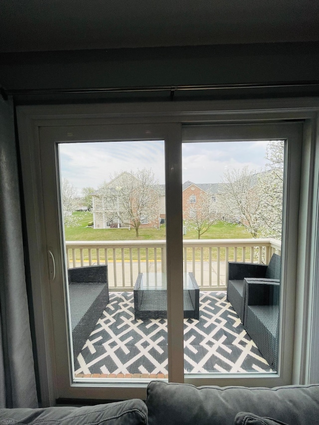 view of entryway