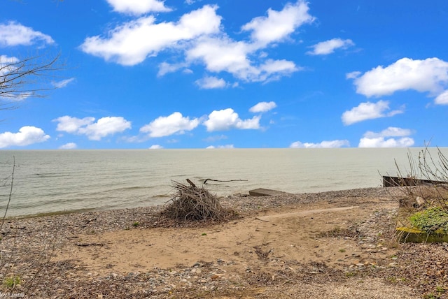 1121 S Lakeshore Rd, Carsonville, MI 48419 - exterior space with a beach view and a water view