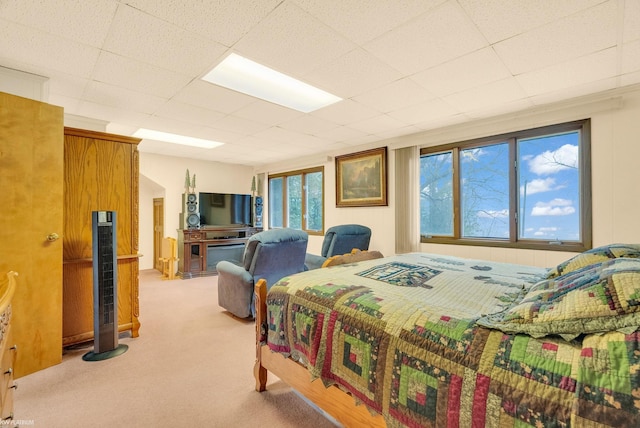 1121 S Lakeshore Rd, Carsonville, MI 48419 - bedroom featuring multiple windows and light colored carpet