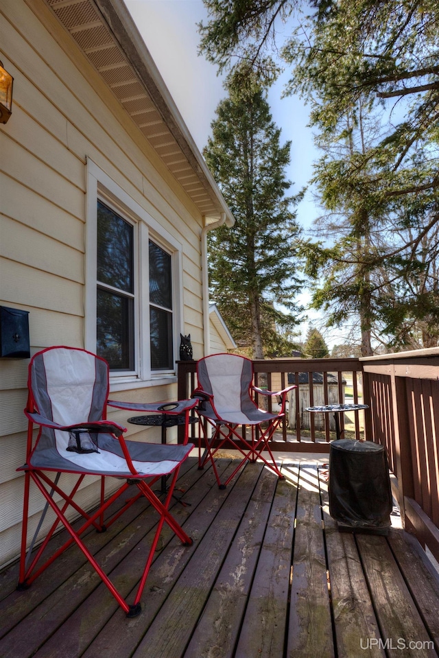 view of deck