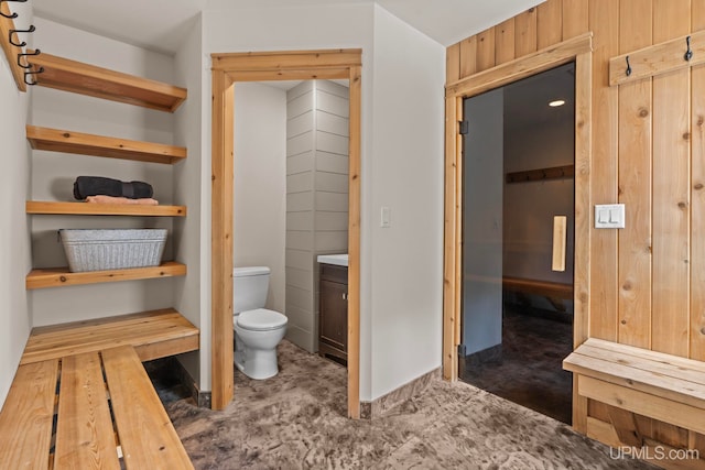 bathroom with toilet