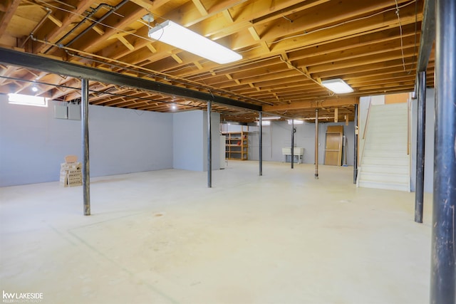 2428 Irma St, Warren, MI 48092 - basement featuring stairway