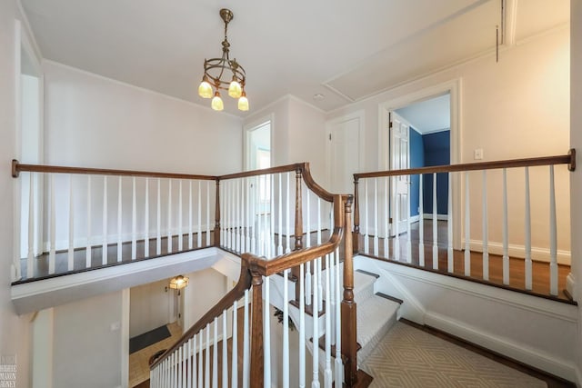 stairway with attic access